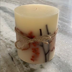 Pumpkin Spice Scented Botanical Candle